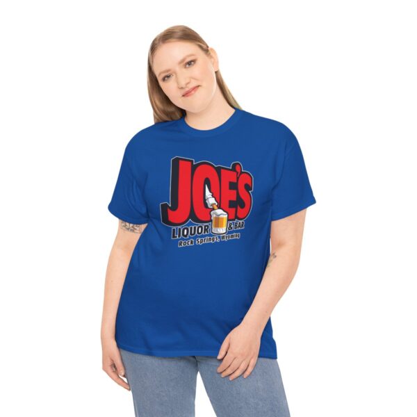 Joe's Liquor & Bar Men's Heavy Cotton T-shirt - Image 147