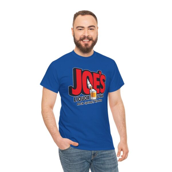 Joe's Liquor & Bar Men's Heavy Cotton T-shirt - Image 148