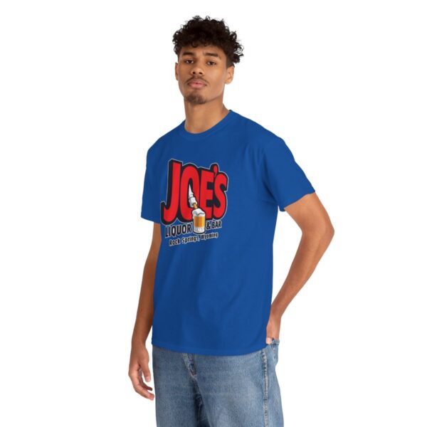Joe's Liquor & Bar Men's Heavy Cotton T-shirt - Image 149