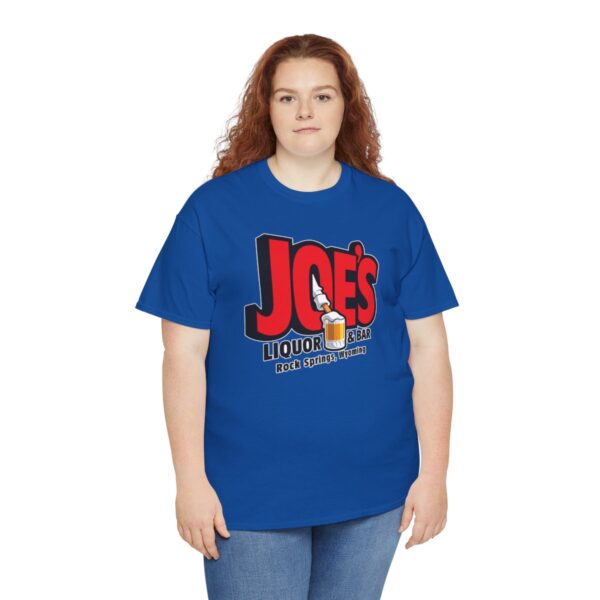 Joe's Liquor & Bar Men's Heavy Cotton T-shirt - Image 150