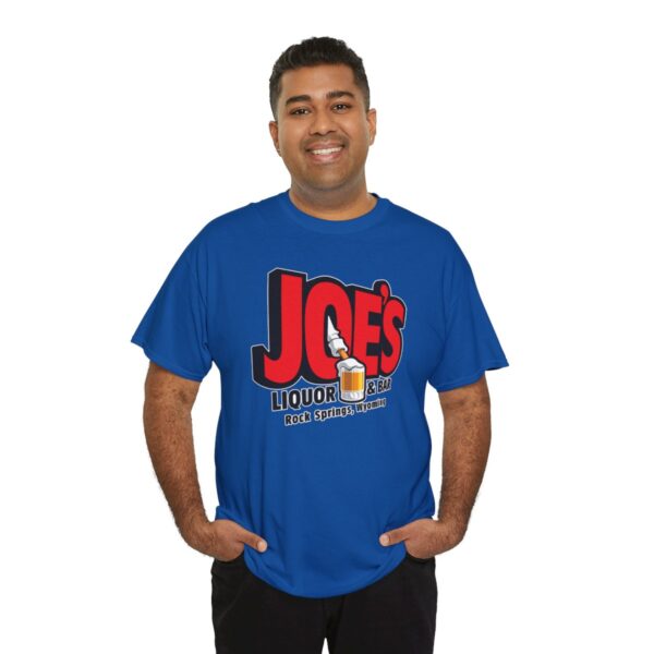 Joe's Liquor & Bar Men's Heavy Cotton T-shirt - Image 152