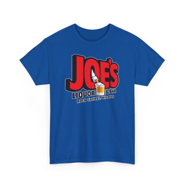 Joe's Liquor & Bar Men's Heavy Cotton T-shirt - Image 138