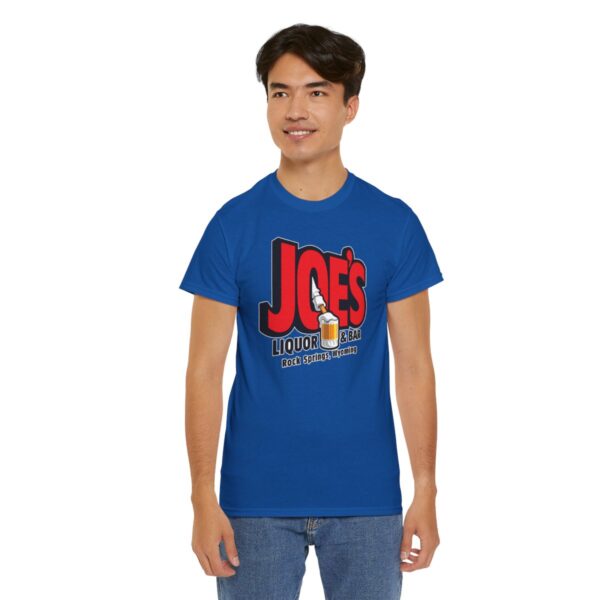 Joe's Liquor & Bar Men's Heavy Cotton T-shirt - Image 156