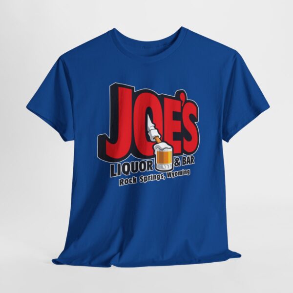 Joe's Liquor & Bar Men's Heavy Cotton T-shirt - Image 141