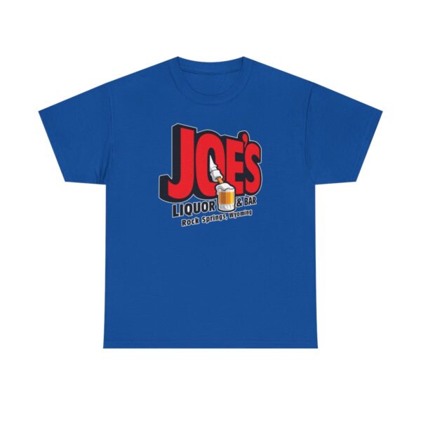Joe's Liquor & Bar Men's Heavy Cotton T-shirt - Image 136