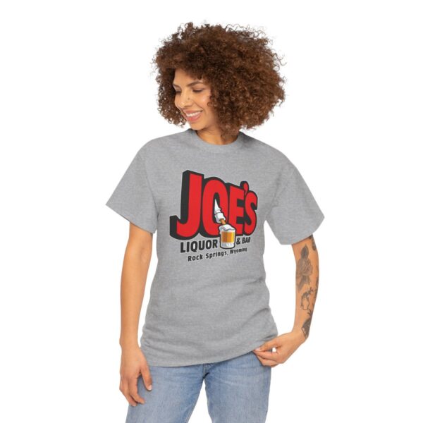Joe's Liquor & Bar Men's Heavy Cotton T-shirt - Image 92