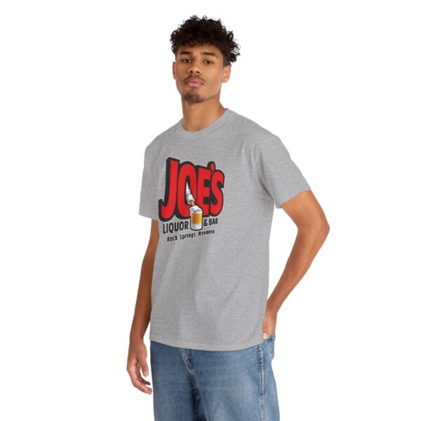 Joe's Liquor & Bar Men's Heavy Cotton T-shirt - Image 95