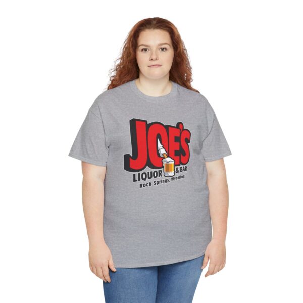 Joe's Liquor & Bar Men's Heavy Cotton T-shirt - Image 96