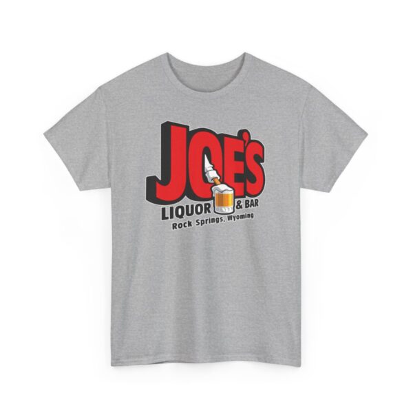 Joe's Liquor & Bar Men's Heavy Cotton T-shirt - Image 84