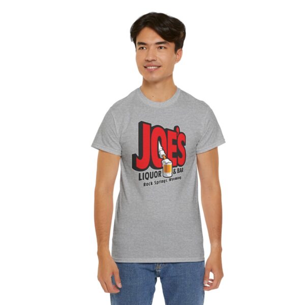 Joe's Liquor & Bar Men's Heavy Cotton T-shirt - Image 102