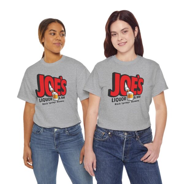 Joe's Liquor & Bar Men's Heavy Cotton T-shirt - Image 106