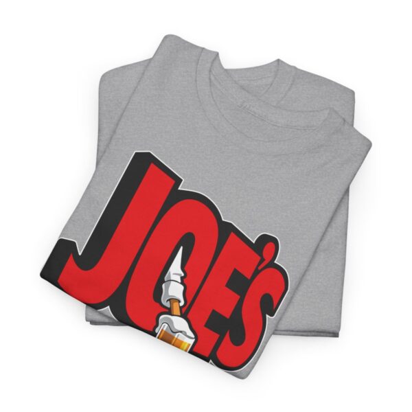 Joe's Liquor & Bar Men's Heavy Cotton T-shirt - Image 86