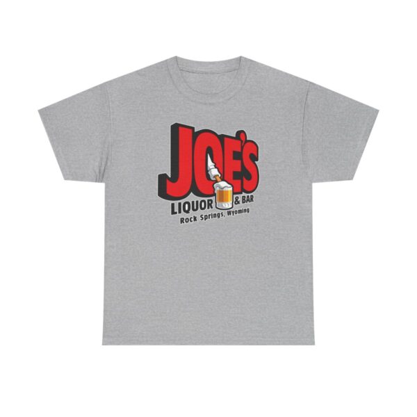 Joe's Liquor & Bar Men's Heavy Cotton T-shirt - Image 82