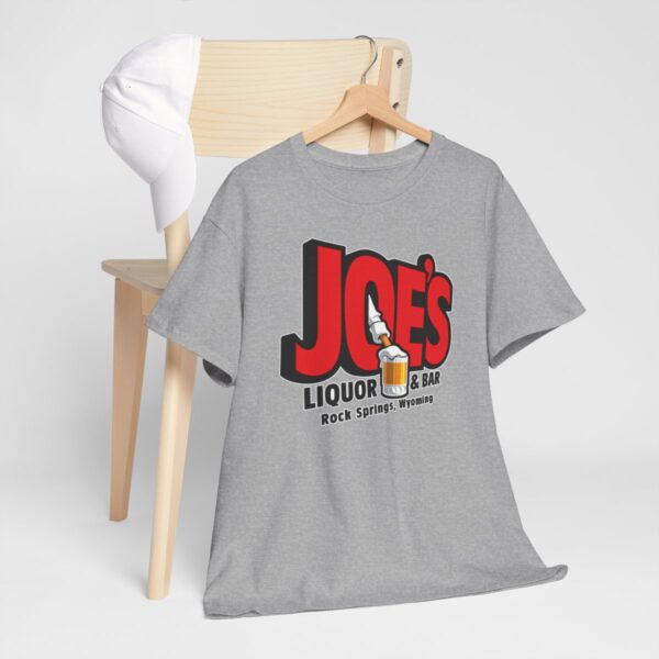 Joe's Liquor & Bar Men's Heavy Cotton T-shirt - Image 89