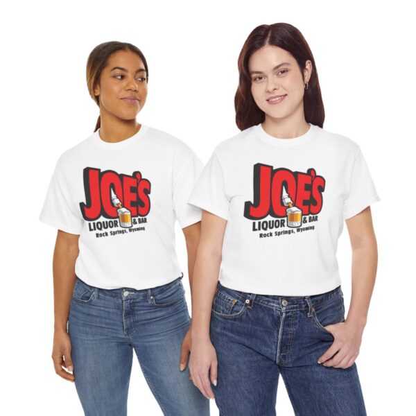 Joe's Liquor & Bar Men's Heavy Cotton T-shirt - Image 52