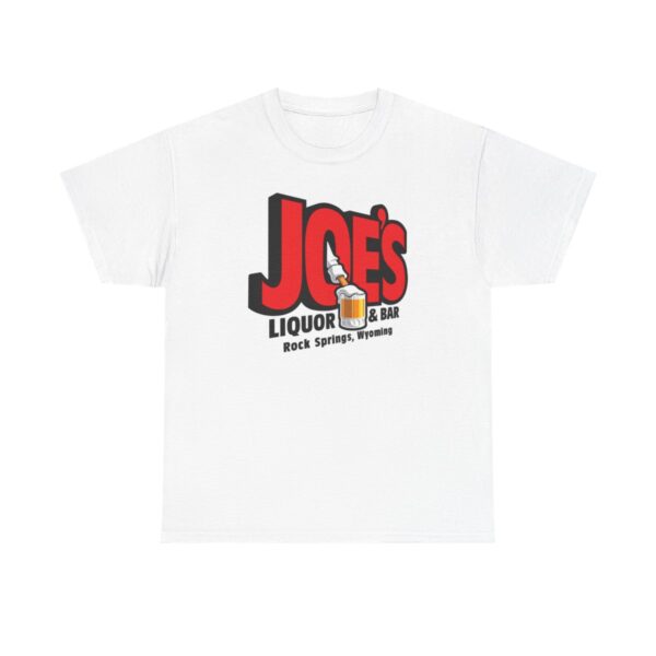 Joe's Liquor & Bar Men's Heavy Cotton T-shirt - Image 28