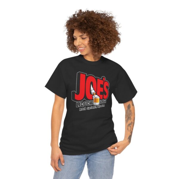 Joe's Liquor & Bar Men's Heavy Cotton T-shirt - Image 65