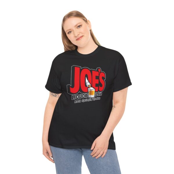 Joe's Liquor & Bar Men's Heavy Cotton T-shirt - Image 66