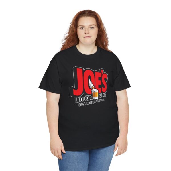 Joe's Liquor & Bar Men's Heavy Cotton T-shirt - Image 69