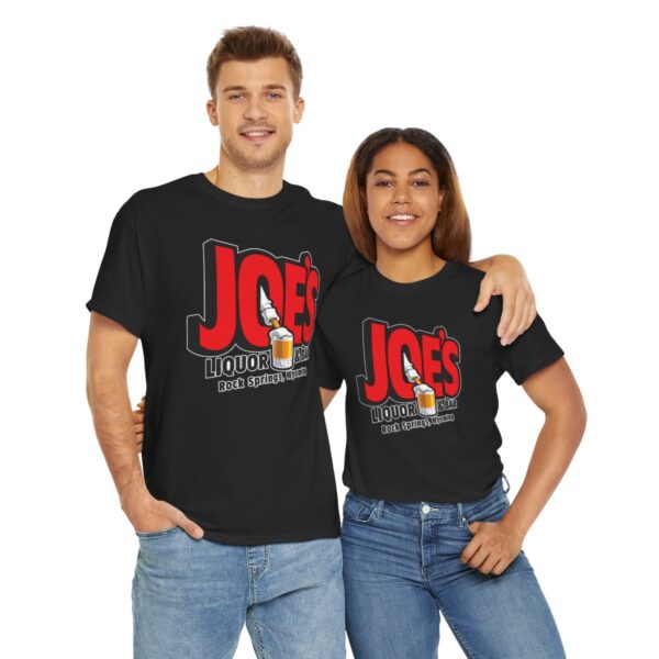 Joe's Liquor & Bar Men's Heavy Cotton T-shirt - Image 78