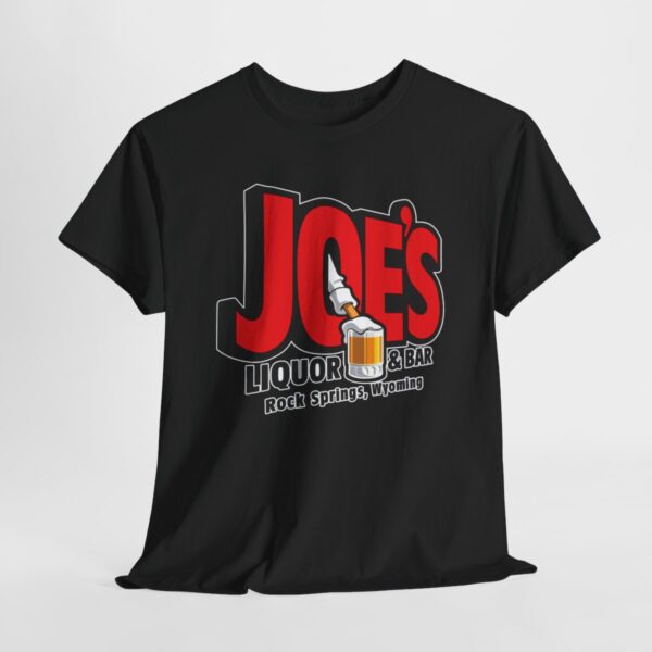 Joe's Liquor & Bar Men's Heavy Cotton T-shirt - Image 60