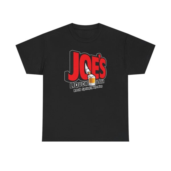 Joe's Liquor & Bar Men's Heavy Cotton T-shirt - Image 55