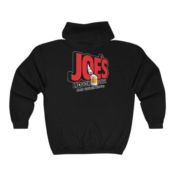Joe's Liquor & Bar Full Zip Hooded Sweatshirt - Image 4