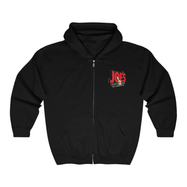 Joe's Liquor & Bar Full Zip Hooded Sweatshirt - Image 3