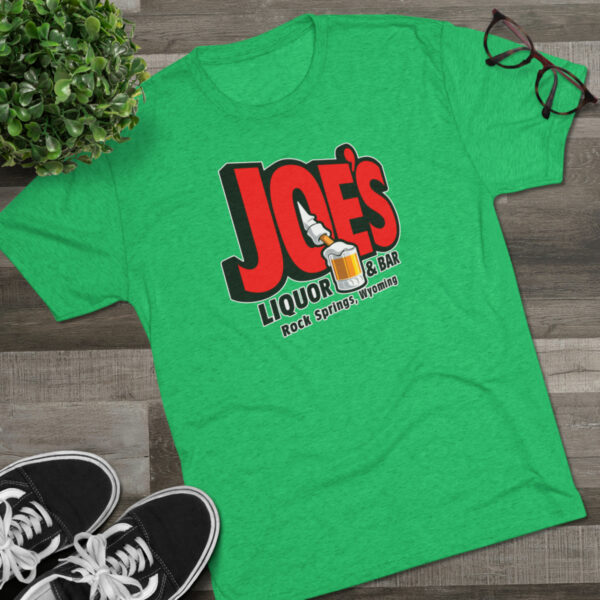 Joe's Liquor & Bar Unisex Tri-Blend Crew Tee - Image 19