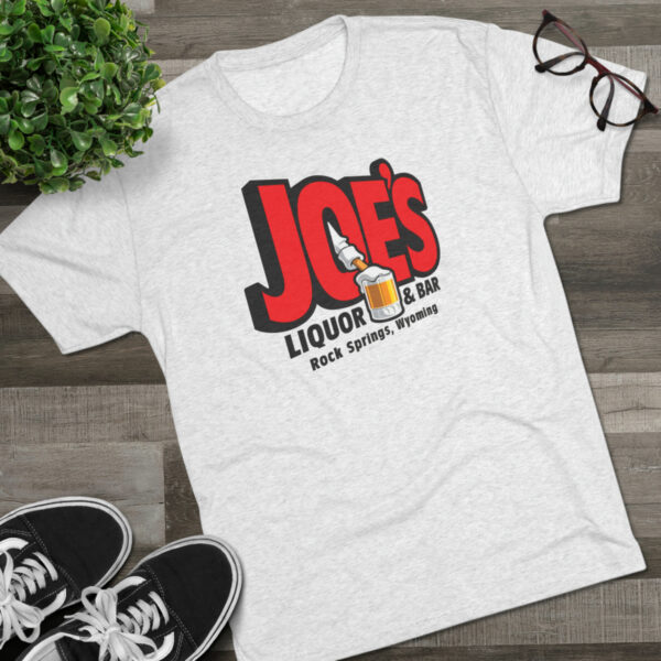 Joe's Liquor & Bar Unisex Tri-Blend Crew Tee - Image 7