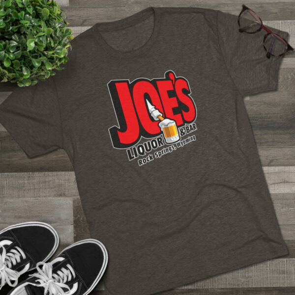 Joe's Liquor & Bar Unisex Tri-Blend Crew Tee - Image 15