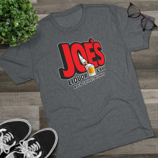 Joe's Liquor & Bar Unisex Tri-Blend Crew Tee - Image 27