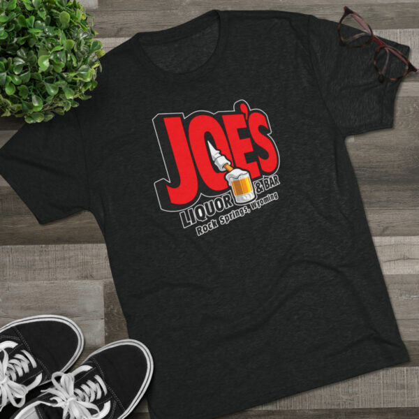 Joe's Liquor & Bar Unisex Tri-Blend Crew Tee - Image 11