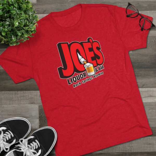 Joe's Liquor & Bar Unisex Tri-Blend Crew Tee - Image 31