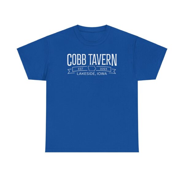 Cobb Tavern Unisex Heavy Cotton Tee - Image 3