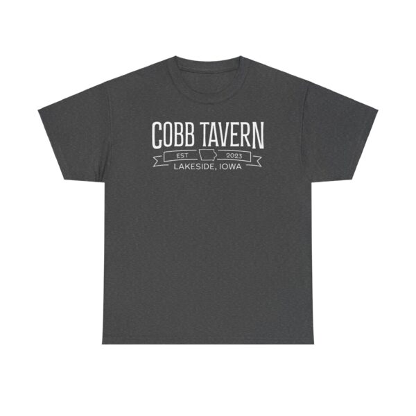 Cobb Tavern Unisex Heavy Cotton Tee - Image 2