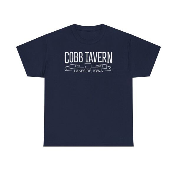 Cobb Tavern Unisex Heavy Cotton Tee - Image 4