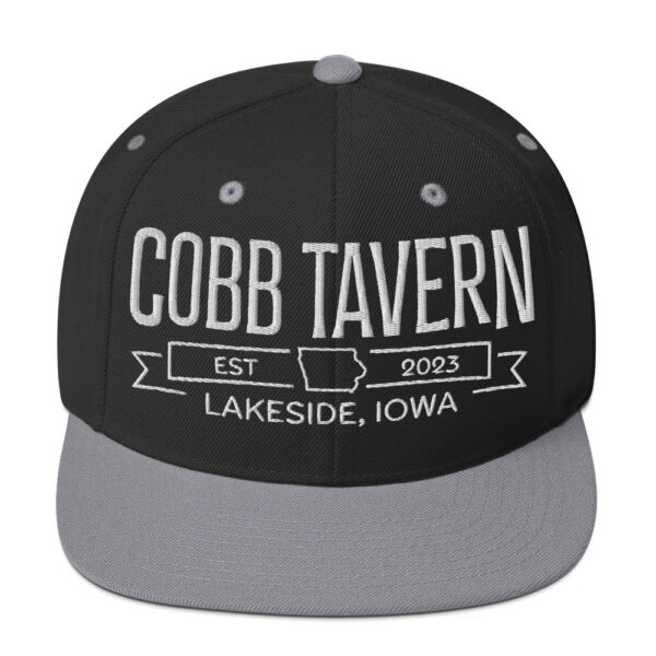 Cobb Tavern Snapback Hat - Image 3