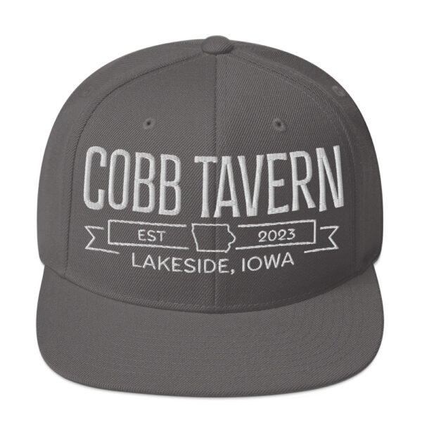 Cobb Tavern Snapback Hat - Image 5