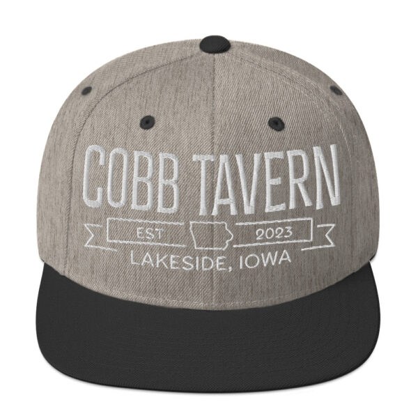 Cobb Tavern Snapback Hat - Image 6