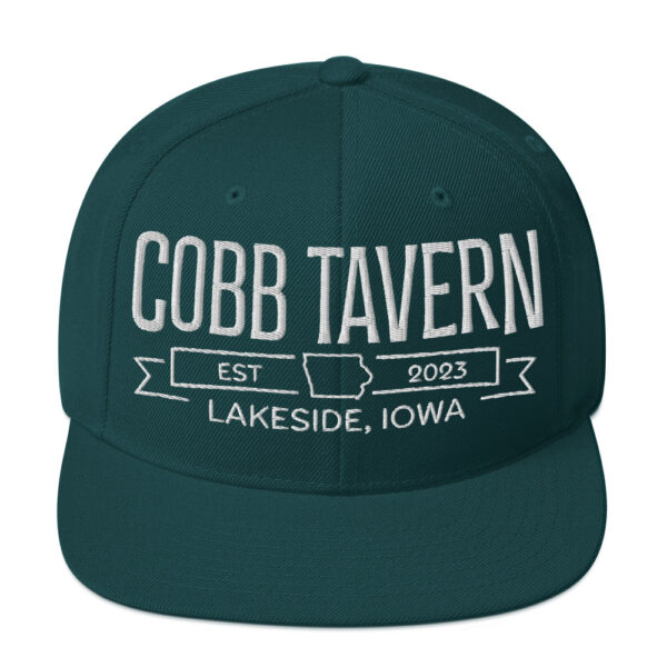 Cobb Tavern Snapback Hat - Image 4