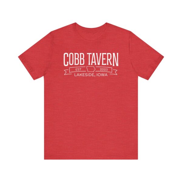 Cobb Tavern Unisex Jersey Short Sleeve Tee - Image 6