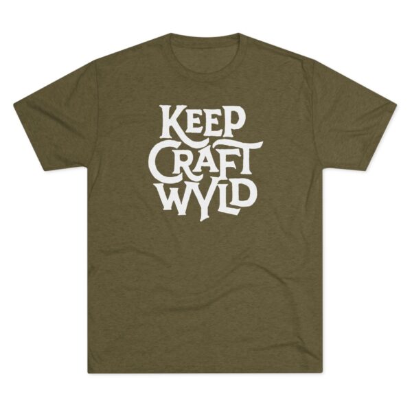 Keep Craft Wyld Wyoming Brewers Guild Unisex Tri-Blend Crew Tee