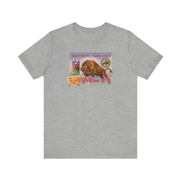 Gruner Brothers Fluffy Cow Unisex T-shirt - Image 3