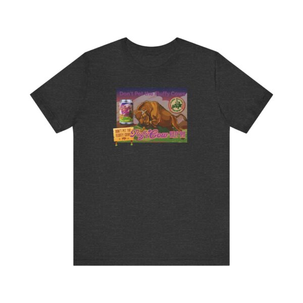 Gruner Brothers Fluffy Cow Unisex T-shirt - Image 4