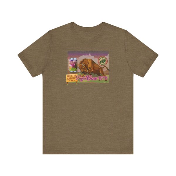 Gruner Brothers Fluffy Cow Unisex T-shirt - Image 2